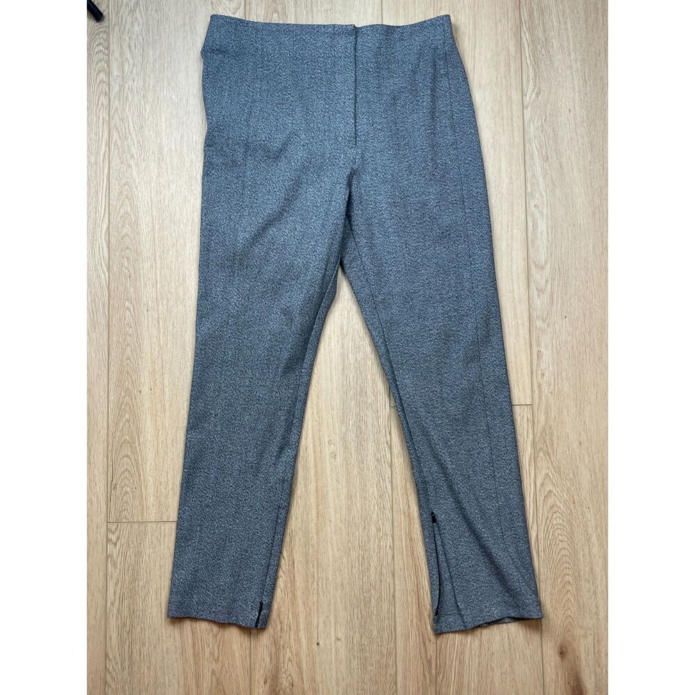 Ann Taylor Gray Knit Dress Pants, size 12 US professional office academia